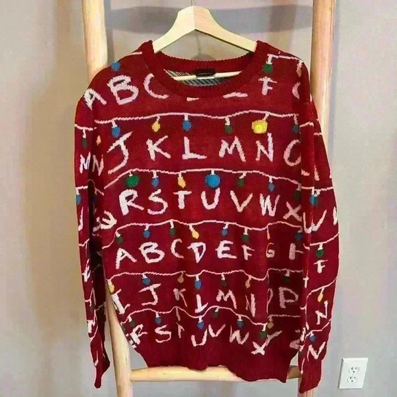 Stranger things Ugly Christmas sweater XL - Picture 2 of 5